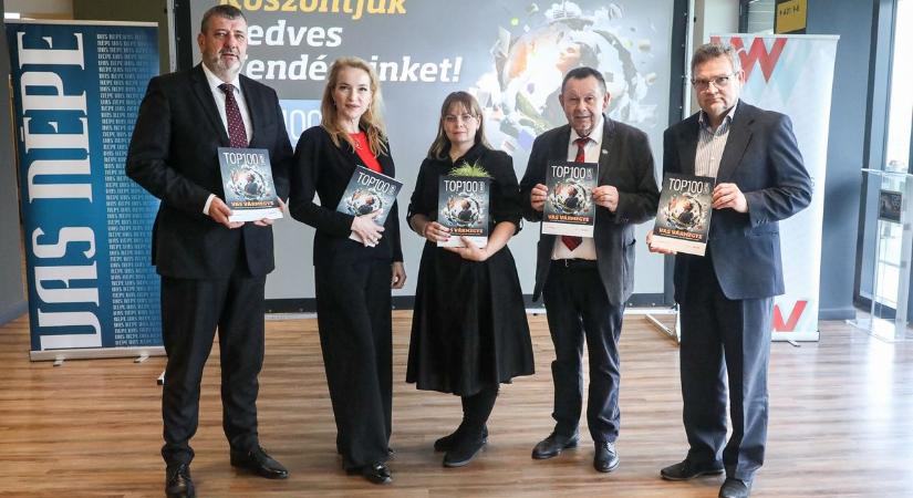 TOP 100 - megjelent a Vas vármegye gazdaságát bemutató kiadvány - fotók
