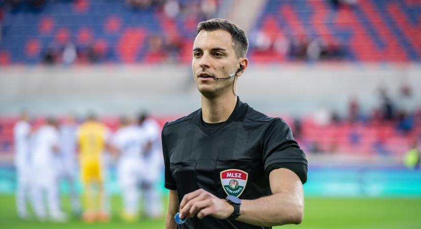Először kapott nemzetközi kupameccset a főtáblán a magyar játékvezető