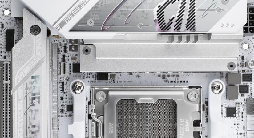 Téli terepgyakorlót öltött az ASUS kompakt AMD-s ROG alaplapja