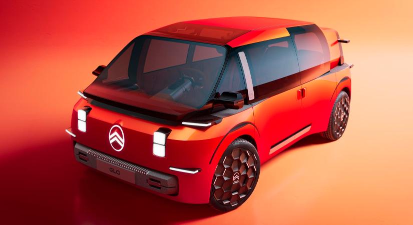 A jövő jópofa kompakt egyterűje lehet a Citroën Elo