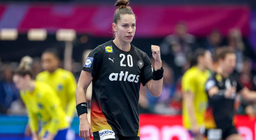 Németország Brazília magabiztos legyőzésével jutott a női kézi-vb elődöntőjébe