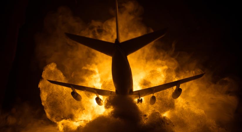 Lezuhant egy katonai repülőgép Oroszországban