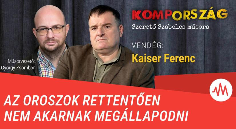 Kaiser Ferenc: Az oroszok rettentően nem akarnak megállapodni – Kompország