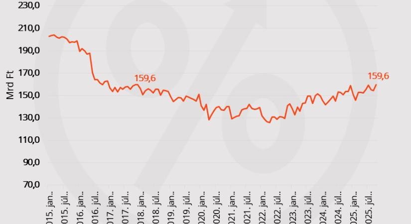Nyolc éve nem látott szinten a hitelkártya-tartozás