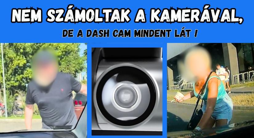 Ők nem számoltak a kamerával, de a dash cam mindent lát!