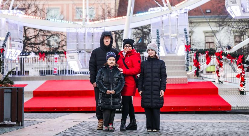Egy kis karácsonyi élmény: jegyet ajándékoztunk egy szombathelyi családnak az óriáskerékre - fotók