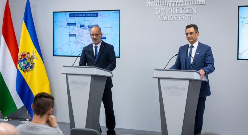 “Vízgyűrű Debrecen körül” – aláírták a Civaqua projekt folytatásáról szóló támogatási szerződést