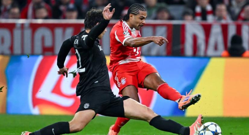 Bajnokok Ligája: ráijesztett a Bayernre, végül simán kikapott a Sporting