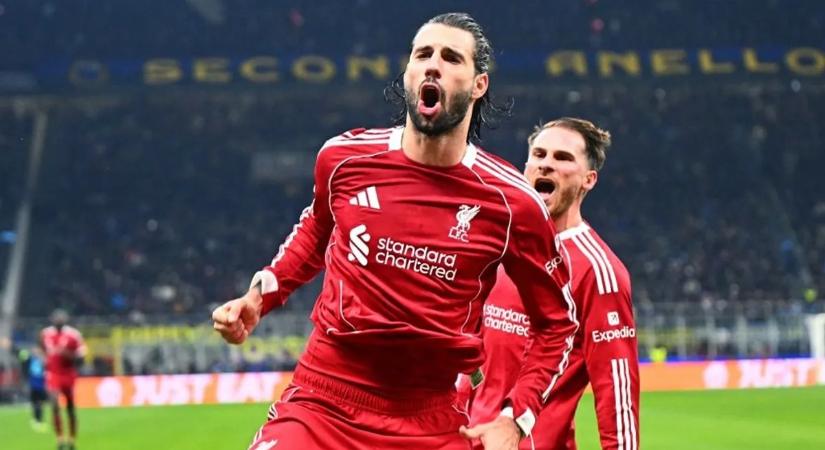 Szoboszlai döntött – az ő gólja mentette meg a Liverpoolt a BL-ben