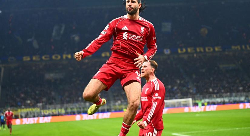 Szoboszlai büntetőjével győzte le az Intert a Liverpool
