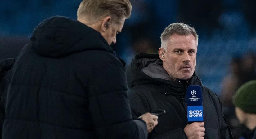 Jamie Carragher akkorát rúgott Szalahba, hogy az már nekünk fáj