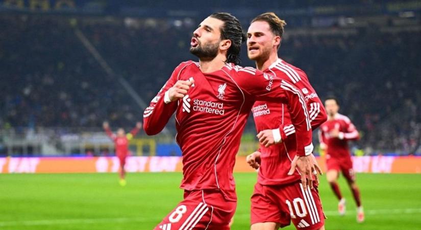 Szoboszlai történelmet írt az Inter ellen – a Liverpool győzelme megidézte a Debrecent