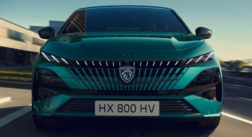 Magyarországon a látványos arcú legújabb Peugeot 308