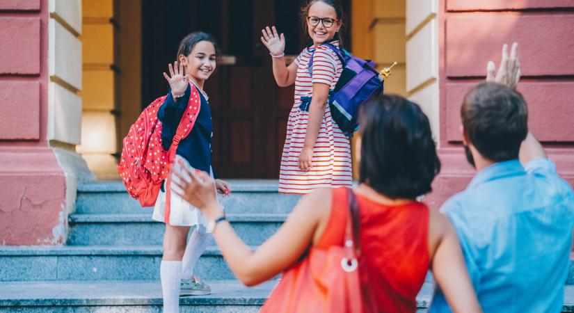 Búcsúmondatok a suli előtt – nagyon nem mindegy, mit mondasz a gyerekednek a pszichológus szerint