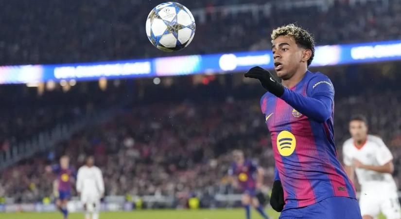 Lamine Yamal megelőzte Kylian Mbappét, majd látványosan hisztizett