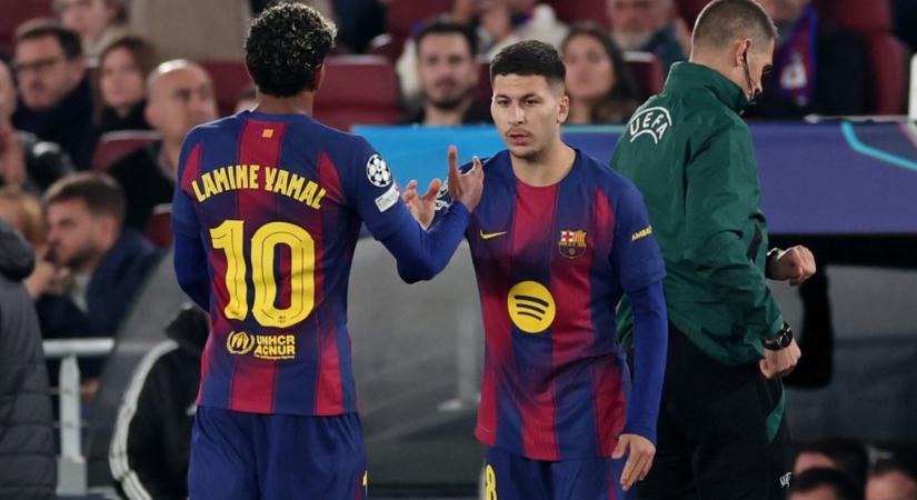 „Legközelebb a padra ültetem” – a Barca edzője viccesen reagált Lamine Yamal kiakadására