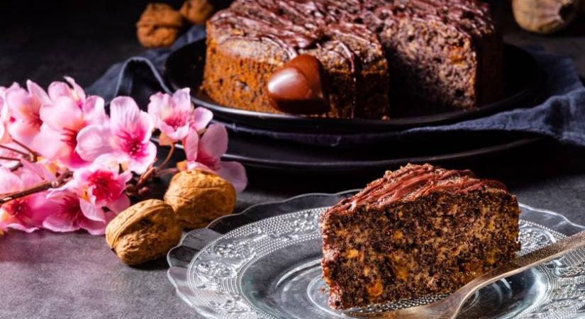 Sütés nélkül készülő, mennyei máktorta: így lesz a tésztája igazán szaftos