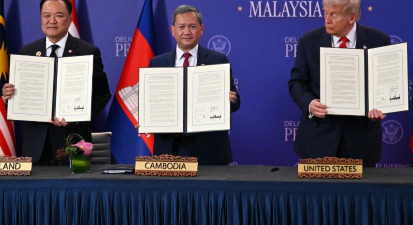 Trump telefonon tervez odaszólni, hogy leállítsa a kiújult thai-kambodzsai összecsapásokat