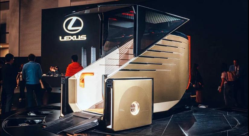 Együléses Lexus Micro LS – ezzel nem veszel fel stoppost!