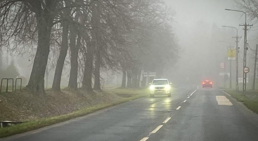 Riasztás van érvényben, veszélyesen csökkenhet a látótávolság