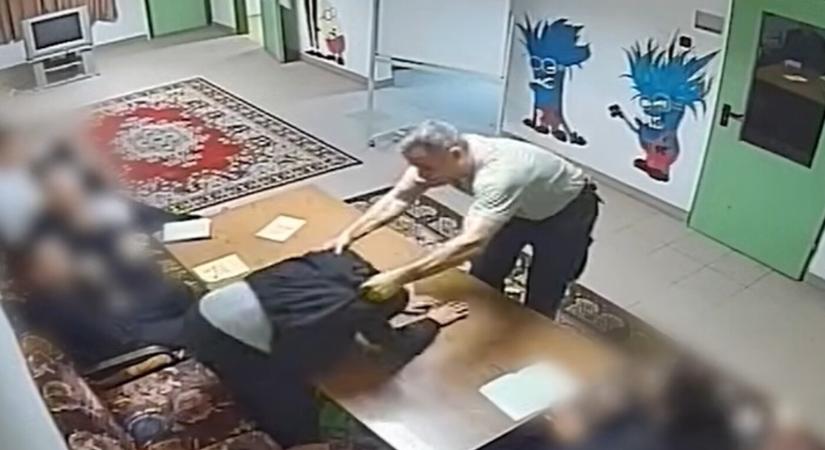 Megrázó felvételek: megtaposta, földre vitte a gyerekeket a Szőlő utcai javítóintézet volt igazgatója