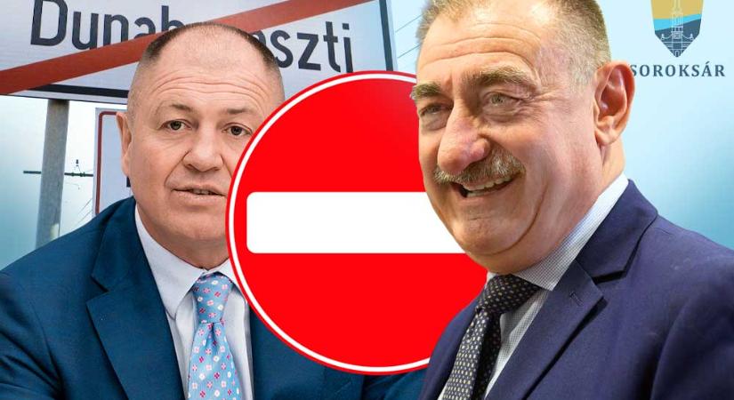Szomszédháború Dunaharaszti és Soroksár között – A két polgármester, Bese Ferenc és Szalay László átverték egymást?