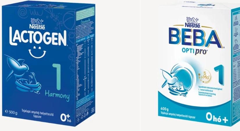 Visszahívja a Nestlé két anyatej-helyettesítő tápszerének egyes tételeit