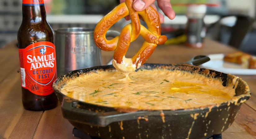 Sajt mártogatós sörrel