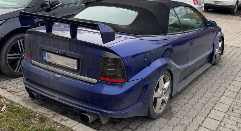 Itt egy magyar Opel, ami simán beillene a Halálos iramban filmekbe