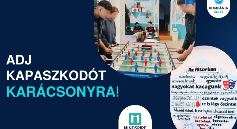 Adj kapaszkodót! - Támogatókat keres a nehéz sorsú fiatalokat támogató Kompánia Alapítvány