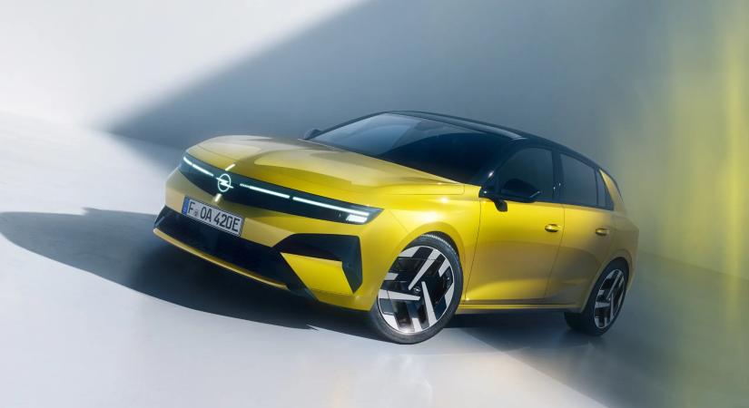 Íme a frissített Opel Astra!