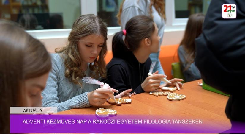 Aktuális (2025.12.10) Adventi kézműves nap a Rákóczi egyetem Filológia Tanszékén (videó)