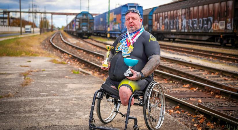 Guinness-rekordot állított fel a győri parasportoló!