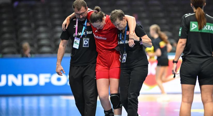 Női kézi-vb: lesújtó diagnózis, hosszú időre kidőlt a svájci beálló