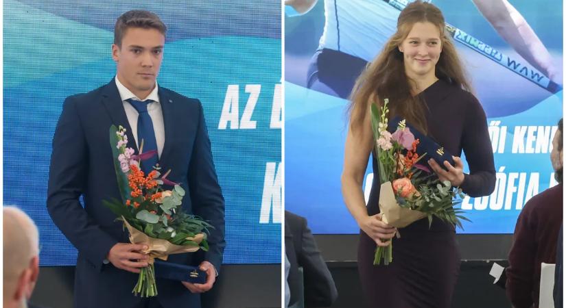 Kopasz Bálint az év férfi kajakozója, Csorba Zsófia az év női kenusa
