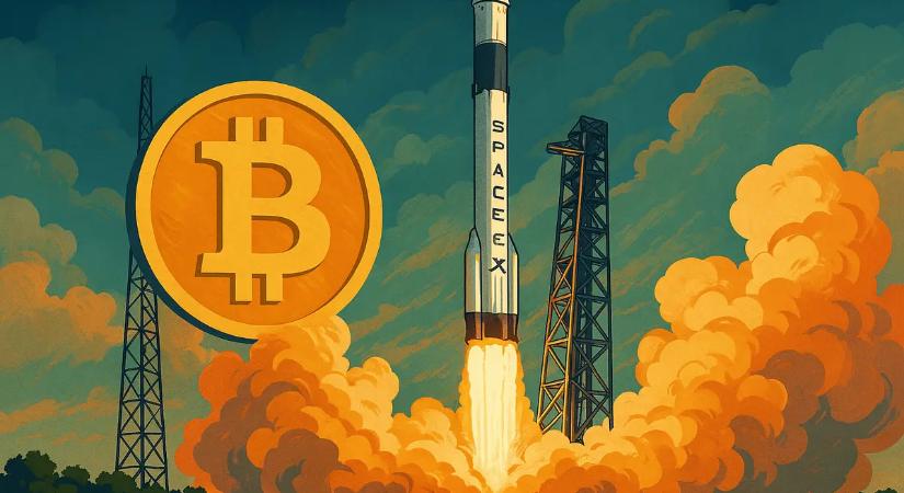 Elon Musk és a SpaceX újabb 95 millió dollárnyi Bitcoint mozgat – közeledik a 2026-os IPO?