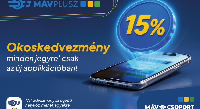 Érkezik az okoskedvezmény a MÁV utasainak