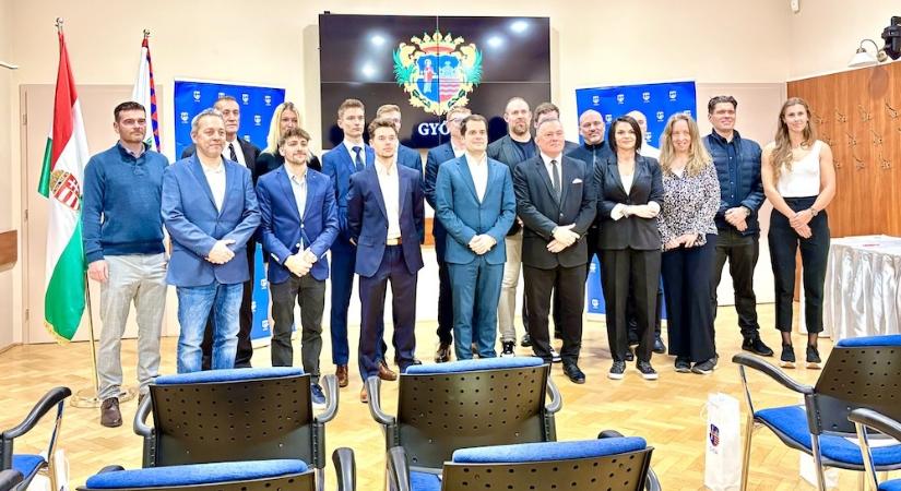 Győr városa ünnepélyesen köszöntötte az év legeredményesebb sportolóit