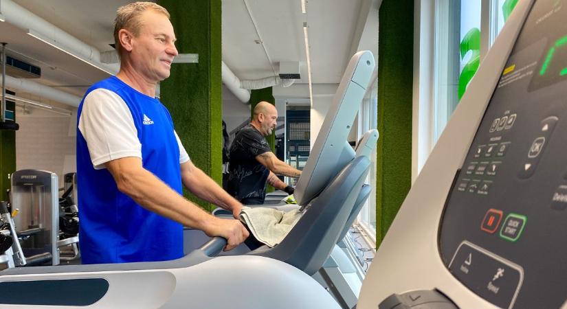 Belvárosi áruház emeletén nyílt meg Zala legújabb edzőterme (galéria, videó)