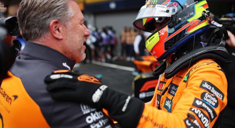 Brown: Piastri büszke lehet a szezonjára, világbajnok lesz még a jövőben