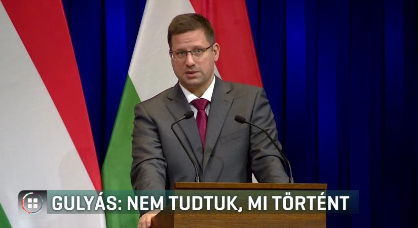 Gulyás: a kormány nem tudott arról, hogy mi történik a Szőlő utcai intézetben