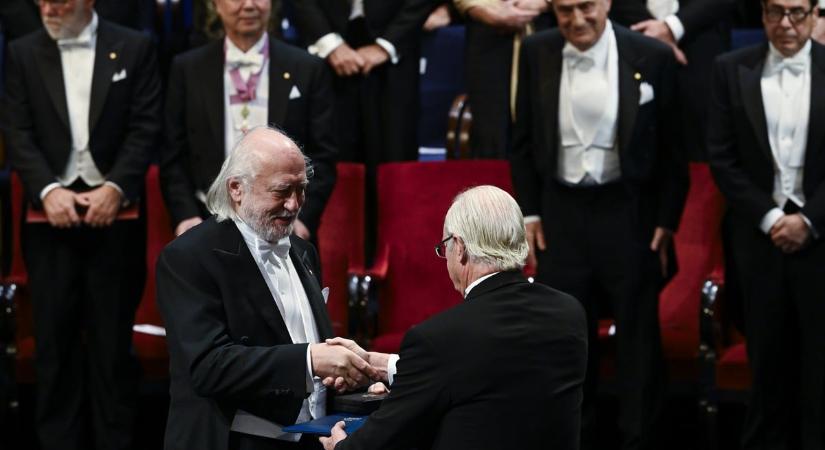 Krasznahorkai László nagyságát méltatták, ezekkel a szavakkal adták át a Nobel-díjat a magyar írónak