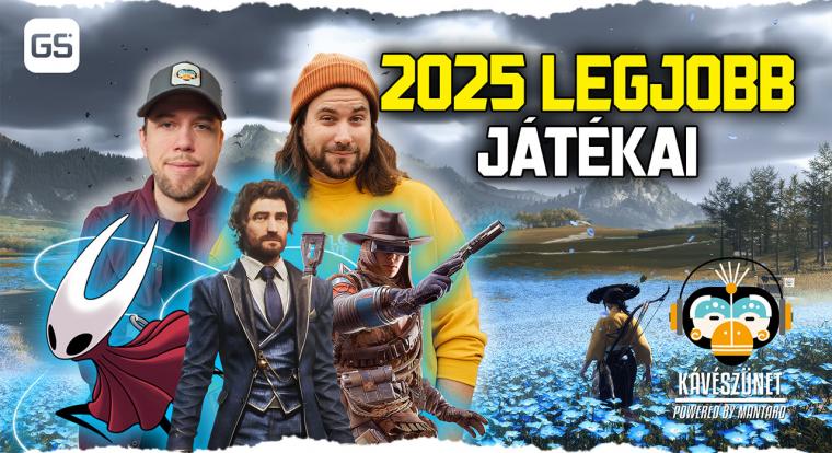 Az év legjobb és legrosszabb játékairól beszélgetünk a Kávészünet évadzáró epizódjában