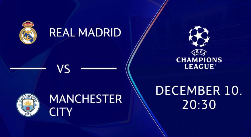 Real Madrid-Manchester City online? Ezeket kell tudnod!