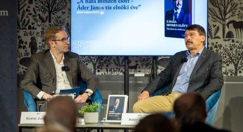Áder János új könyve: „A haza minden előtt” – Tíz év történetei a nemzeti egységről és közös sikereinkről
