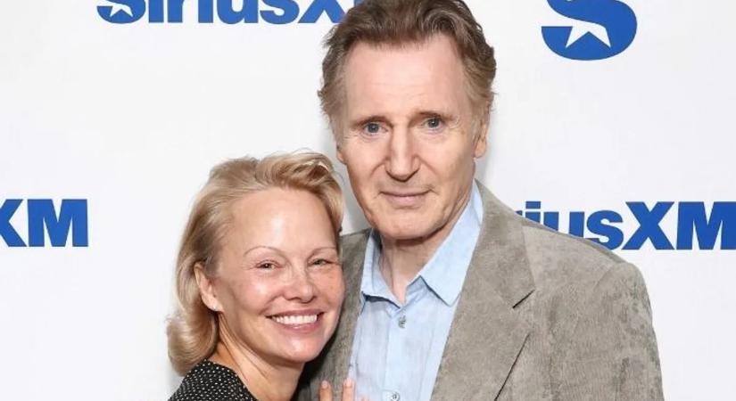 Pamela Anderson kitálalt Liam Neesonnal való kapcsolatáról