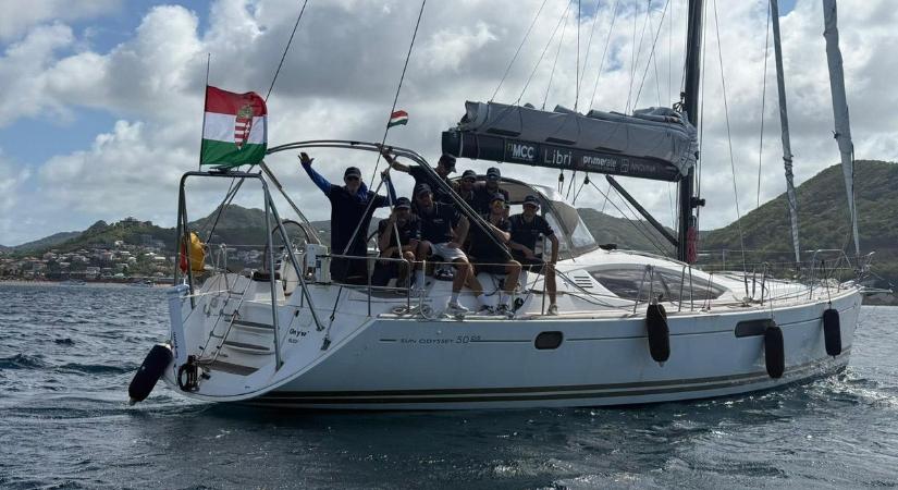 Célba ért a hajó, Fa Nándor és csapata szárazföldre lépett