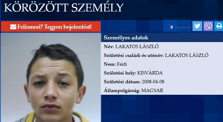 Megszökött egy 17 éves fiú a debreceni javítóintézetből