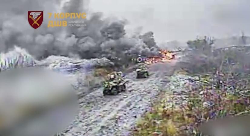 Kritikussá vált a helyzet Mirnográdnál, páncélos roham indult Pokrovszk ellen