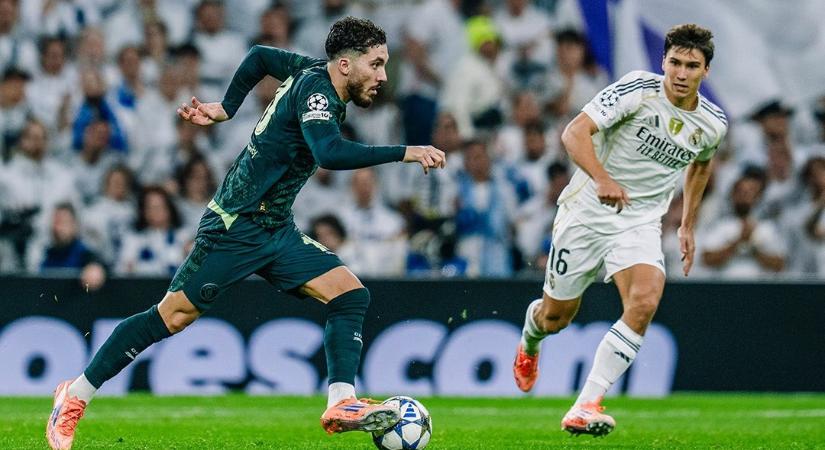 A Real hazai pályán kapott ki a BL-ben, de a Manchester City elleni vereség után is még ott van az első nyolcban